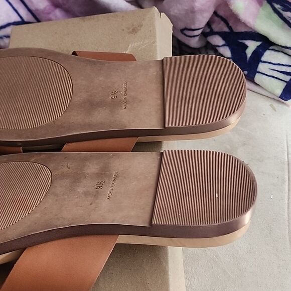 Madewell Crisscross Slide Sandle 🛝 size 9.5 NIB - Picture 4 of 7